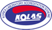 KOLAS 국제공인시험기관 인정마크